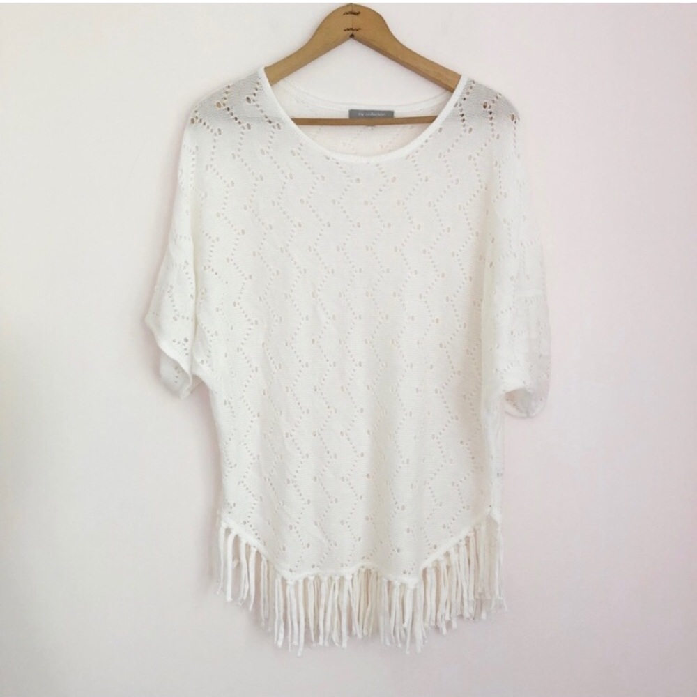 Fringe Sweater/Cover Up